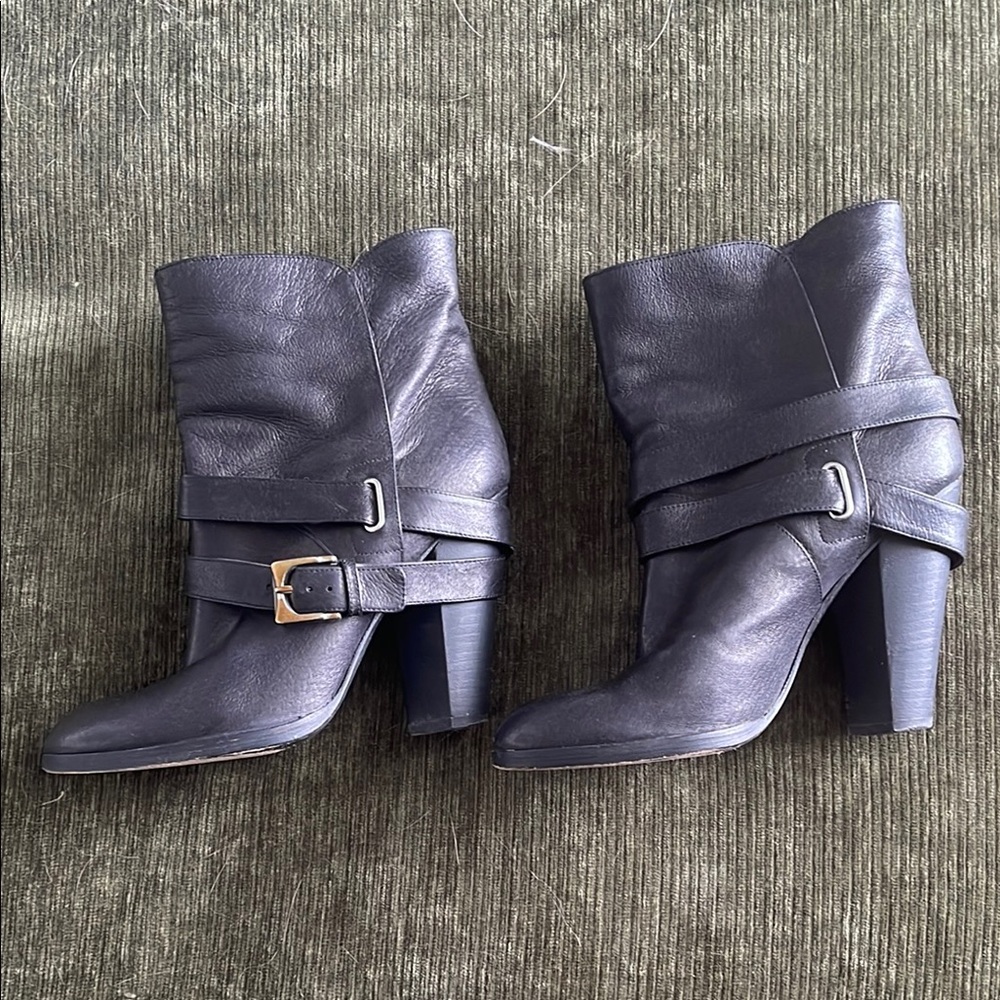 Marc By Marc Jacobs Black Heeled Boots with Sleek Design